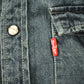 Vintage 1990s Levi's Snap Button Up Shirt Men's Small from propervintagecanada
