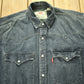 Vintage 1990s Levi's Snap Button Up Shirt Men's Small from propervintagecanada