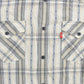 Vintage 1990s Levi's Strauss Western Flannel Button Up Shirt Men's Medium from propervintagecanada