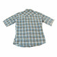 Vintage 1990s Levi's Western Wear Pearl Snap Plaid Button Up Shirt Men's Medium from propervintagecanada