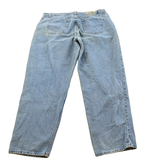 Vintage 1990s Levi Silver Tab Loose Wide Leg Denim Blue Jeans Men's 37 x 32 from propervintagecanada