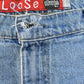 Vintage 1990s Levi Silver Tab Loose Wide Leg Denim Blue Jeans Men's 37 x 32 from propervintagecanada