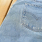 Vintage 1990s Levi Silver Tab Loose Wide Leg Denim Blue Jeans Men's 37 x 32 from propervintagecanada