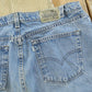 Vintage 1990s Levi Silver Tab Loose Wide Leg Denim Blue Jeans Men's 37 x 32 from propervintagecanada