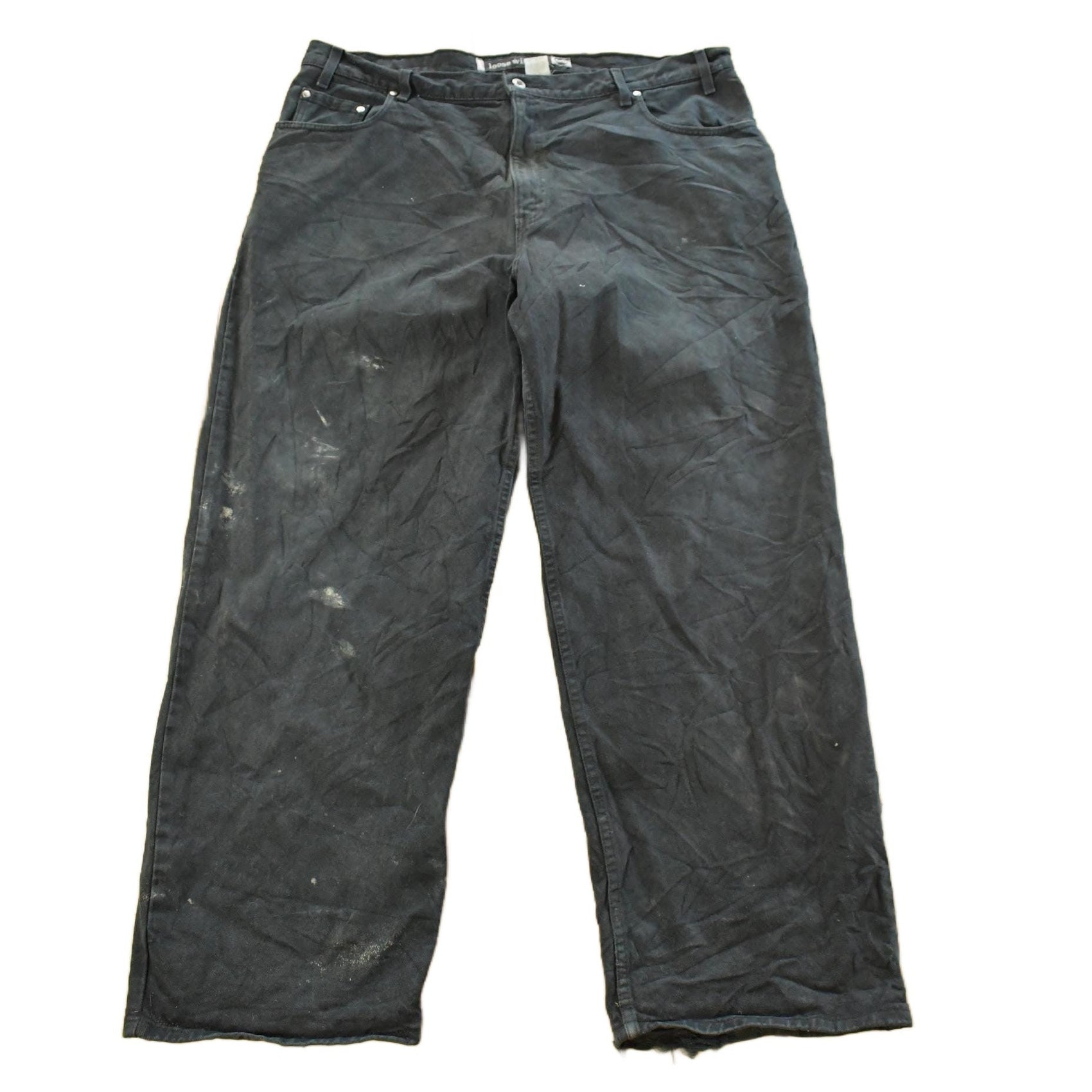 Vintage 1990s Levi Silver Tab Loose Wide Leg Denim Jeans Men's 42 x 32