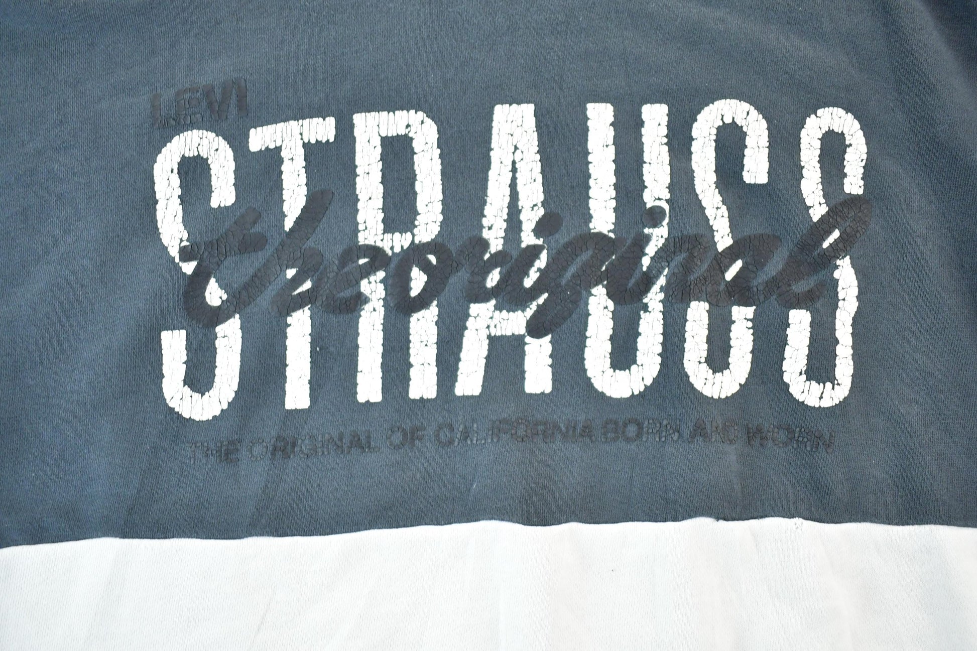 Vintage 1990s Levi Strauss Souvenir Crewneck Sweatshirt Men's XL from propervintagecanada