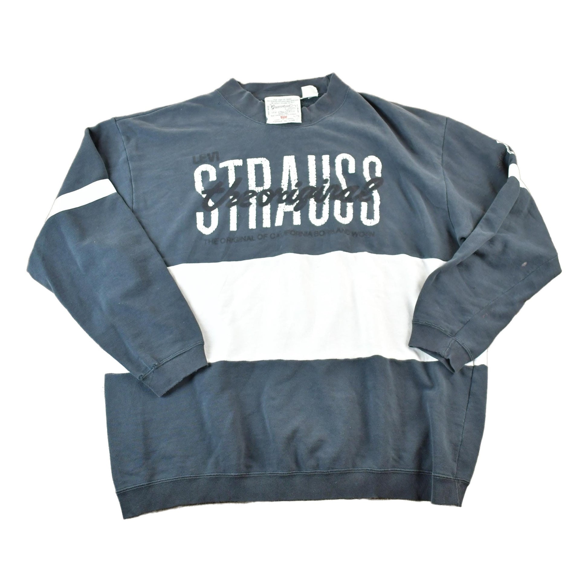 Vintage 1990s Levi Strauss Souvenir Crewneck Sweatshirt Men's XL from propervintagecanada