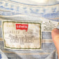 Vintage 1990s Levis Denim Western Style Button Up Shirt Men's Large from propervintagecanada