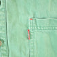 Vintage 1990s Levis Olive Denim Western Style Button Up Mens XL from propervintagecanada
