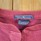 Vintage 1990s Levis Quarter Button Striped Souvenir Crewneck Sweatshirt Made In USAMen's Medium from propervintagecanada