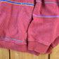 Vintage 1990s Levis Quarter Button Striped Souvenir Crewneck Sweatshirt Made In USAMen's Medium from propervintagecanada