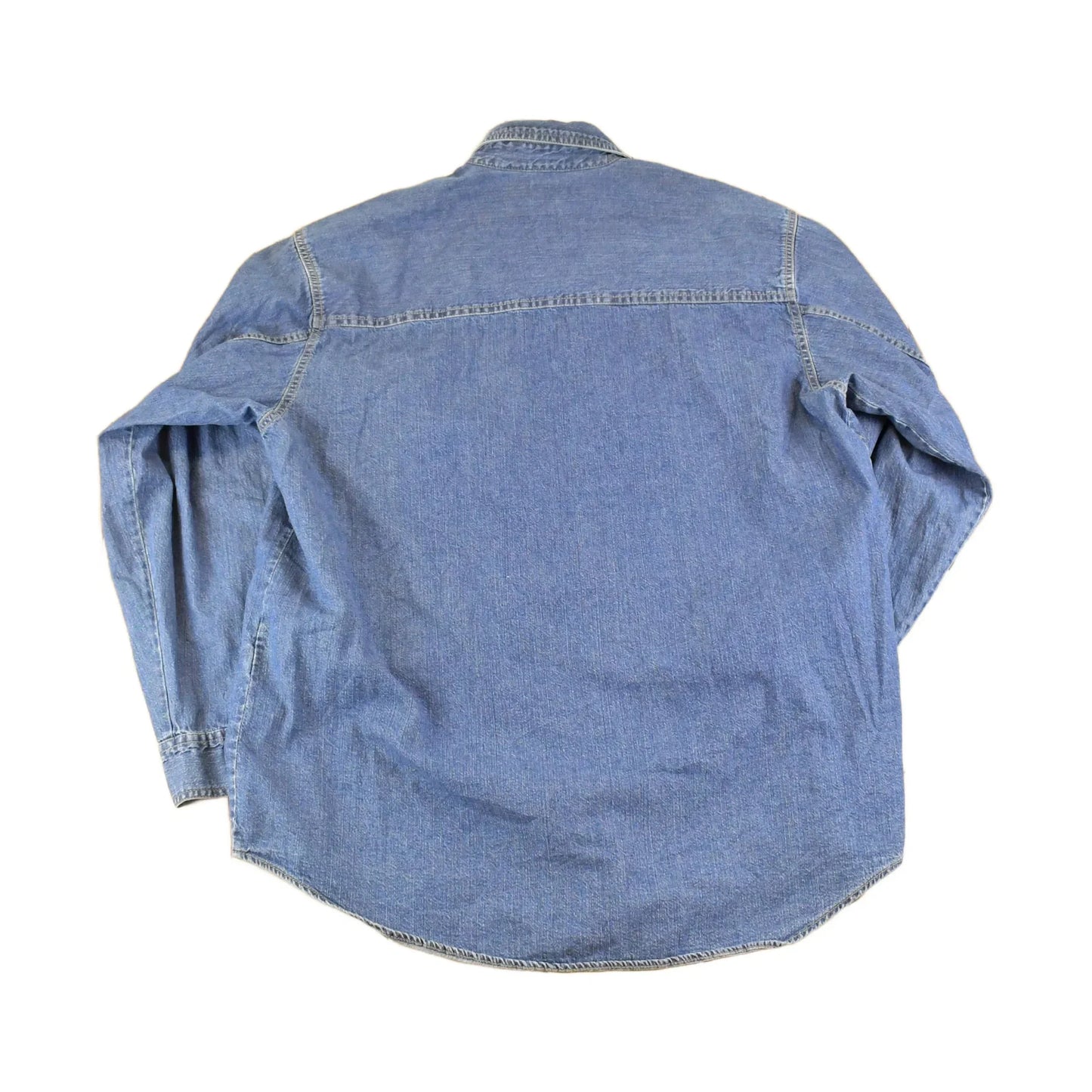 Vintage 1990s Levis Red Tab Denim Button Up Shirt Men's XL from propervintagecanada