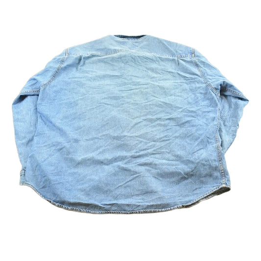 Vintage 1990s Levis Red Tab Denim Button Up Shirt Men's XL from propervintagecanada