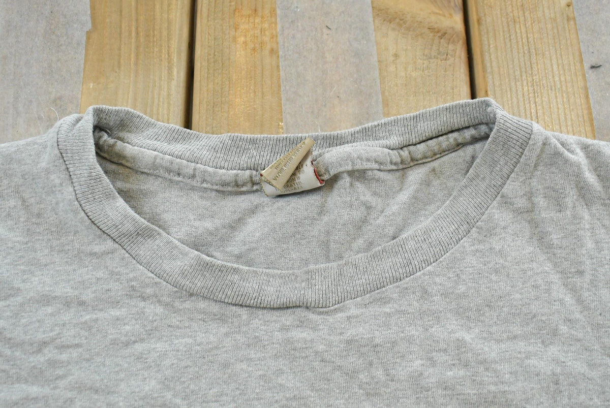 Vintage 1990s Levis Red Tab Denim Graphic T-Shirt Mens M from propervintagecanada