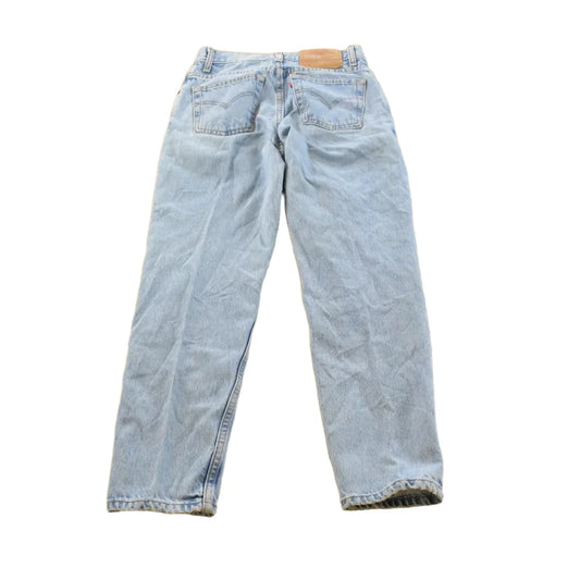 Vintage 1990s Levis Relaxed Fit Tapered Leg 550 Denim Blue Jeans Men's 26 x 28 from propervintagecanada
