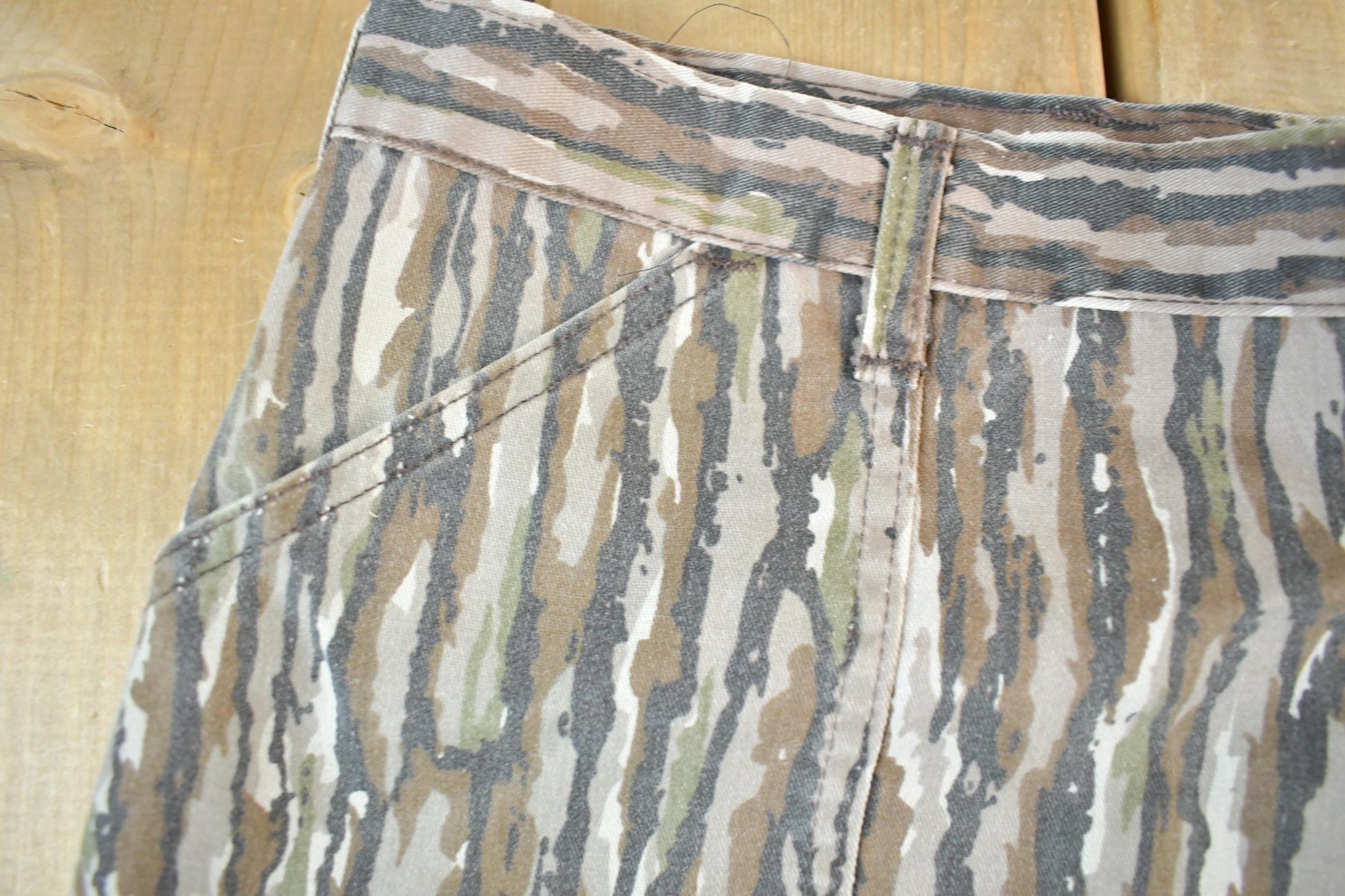 Vintage 1990s Liberty Forest Camo Cargo Hunting Pants Men's XL 40 x 25 from propervintagecanada