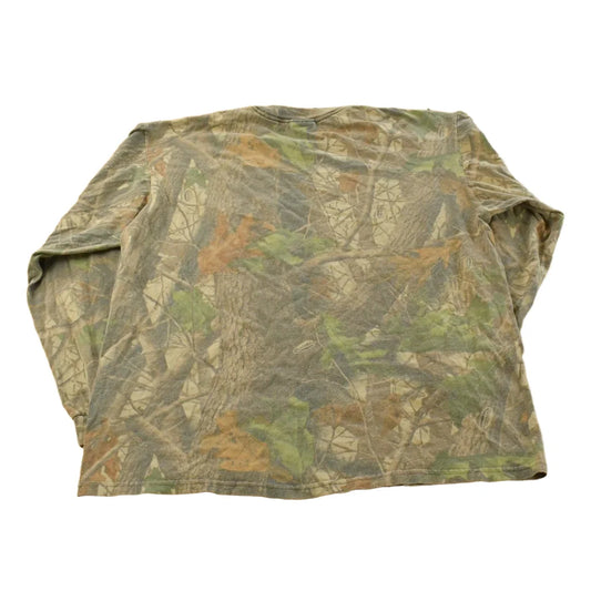 Vintage 1990s Liberty RealTree Hardwoods Camo Long Sleeve T-Shirt Men's XL from propervintagecanada