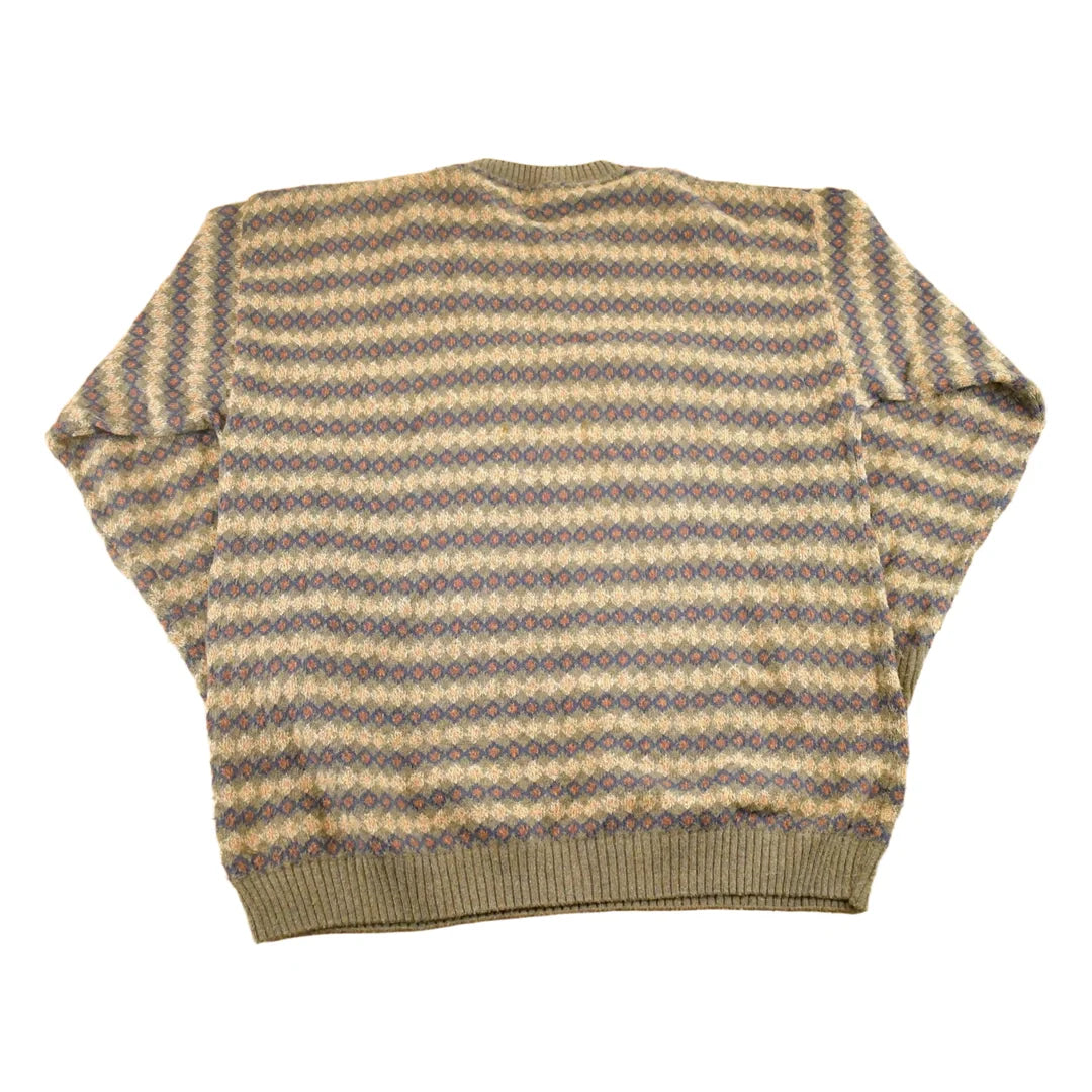 Vintage 1990s Liberty Sweaters Knit Crewneck Men's L from propervintagecanada