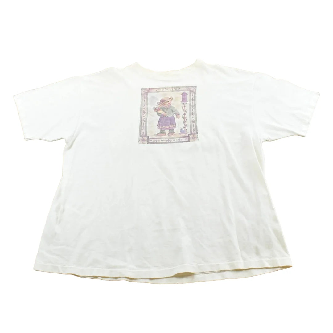 Vintage 1990s Life is But a Dream Teddy Bear T-Shirt Men's L from propervintagecanada