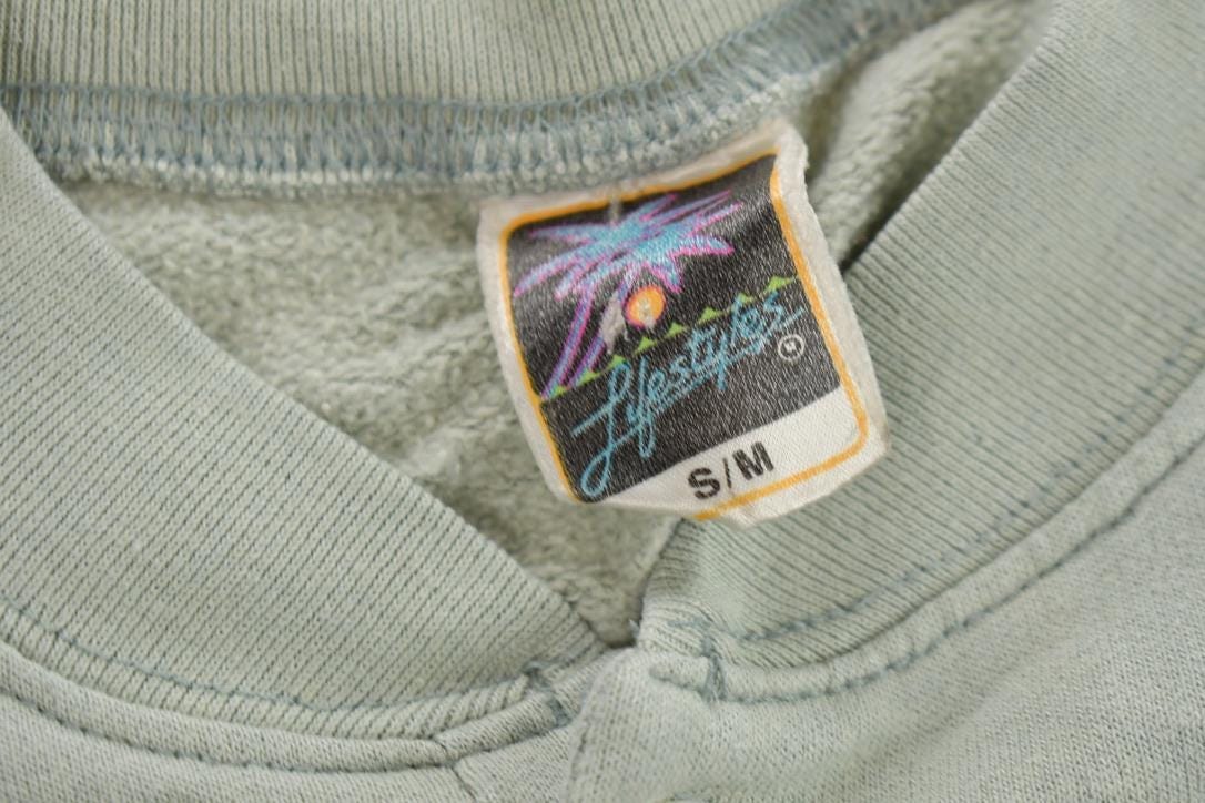 Vintage 1990s lifestyles deer Outdoorsman Crewneck Sweatshirt Made In USAMen's Medium from propervintagecanada