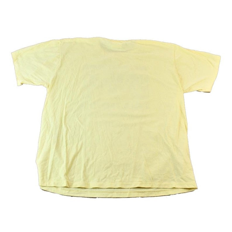 Vintage 1990s Light Yellow Penmans CFB Gagetown Short Course Triathlon Single Stitch Graphic T-Shirt Men's Large from propervintagecanada