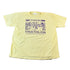 Vintage 1990s Light Yellow Penmans CFB Gagetown Short Course Triathlon Single Stitch Graphic T-Shirt Men&