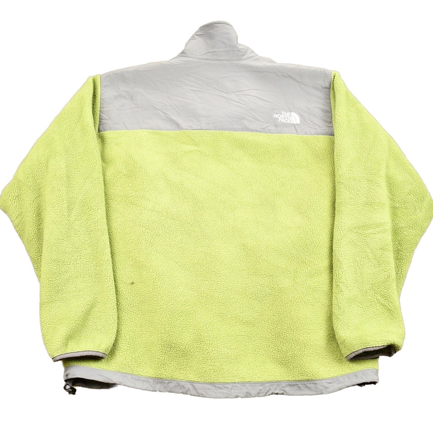 Vintage 1990s Lime Green The North Face Denali Fleece Sweater Women's L from propervintagecanada