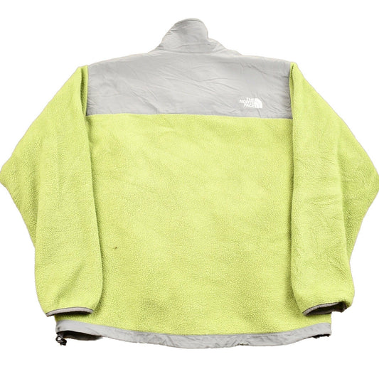 Vintage 1990s Lime Green The North Face Denali Fleece Sweater Women's L from propervintagecanada