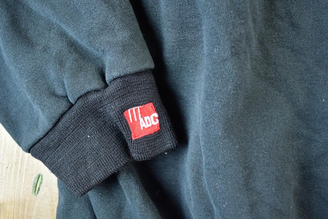 Vintage 1990s Lions Pride Quarter Button Crewneck Sweatshirt Mens XL from propervintagecanada