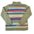 Vintage 1990s Liz Claiborne Striped Knit Crewneck Sweater Women&