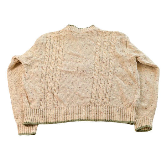 Vintage 1990s Liz Wear Knit Abstract Pattern Mockneck Sweater Womens L from propervintagecanada