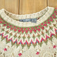 Vintage 1990s Liz Wear Petite Knitted By Hand Abstract Pattern Crewneck Sweater Womens S from propervintagecanada