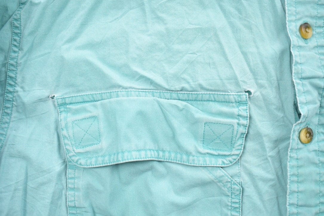 Vintage 1990s LL Bean Blank Button Up Shirt Men's XL from propervintagecanada