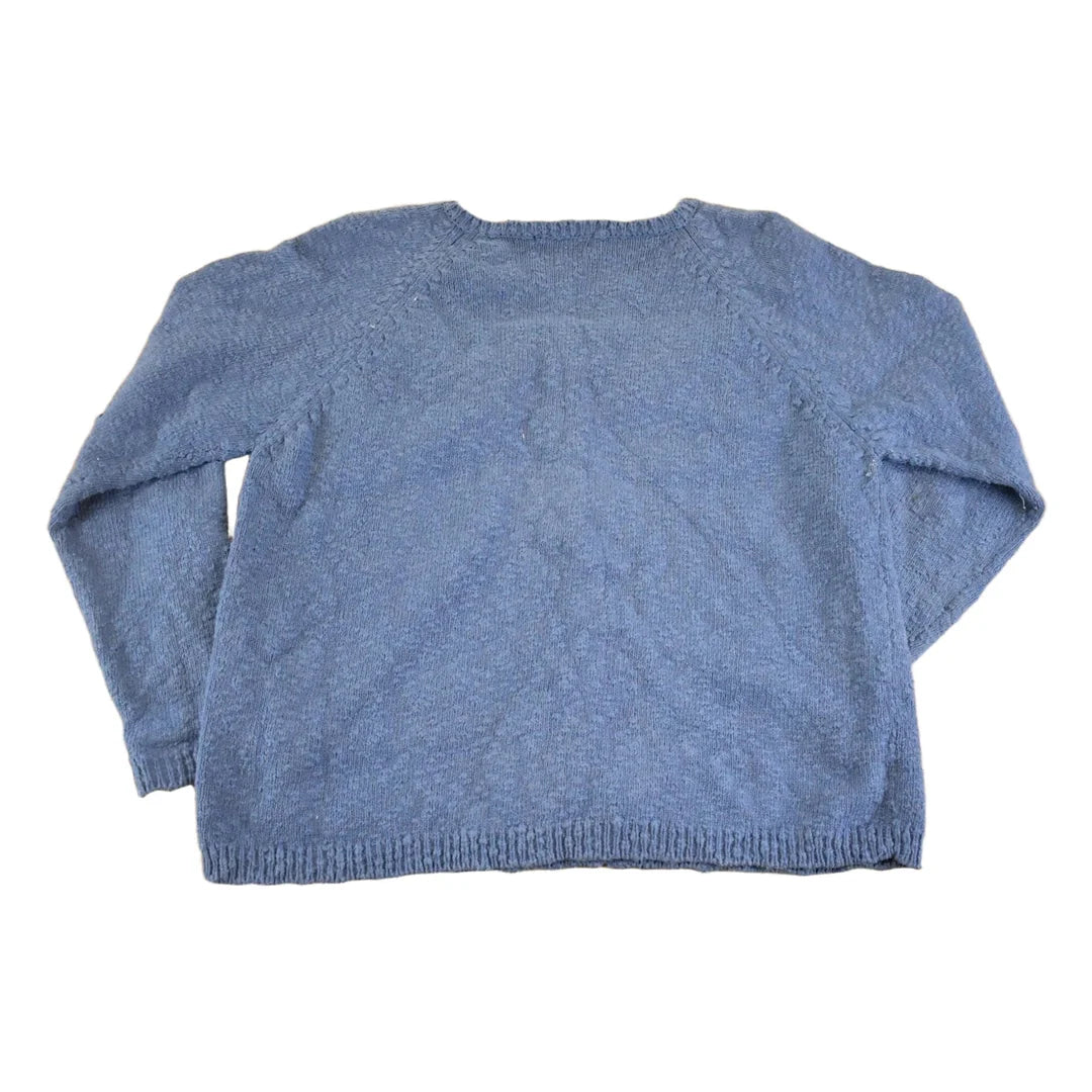 Vintage 1990s LL Bean Cable Knit Cardigan Sweater Women's M from propervintagecanada