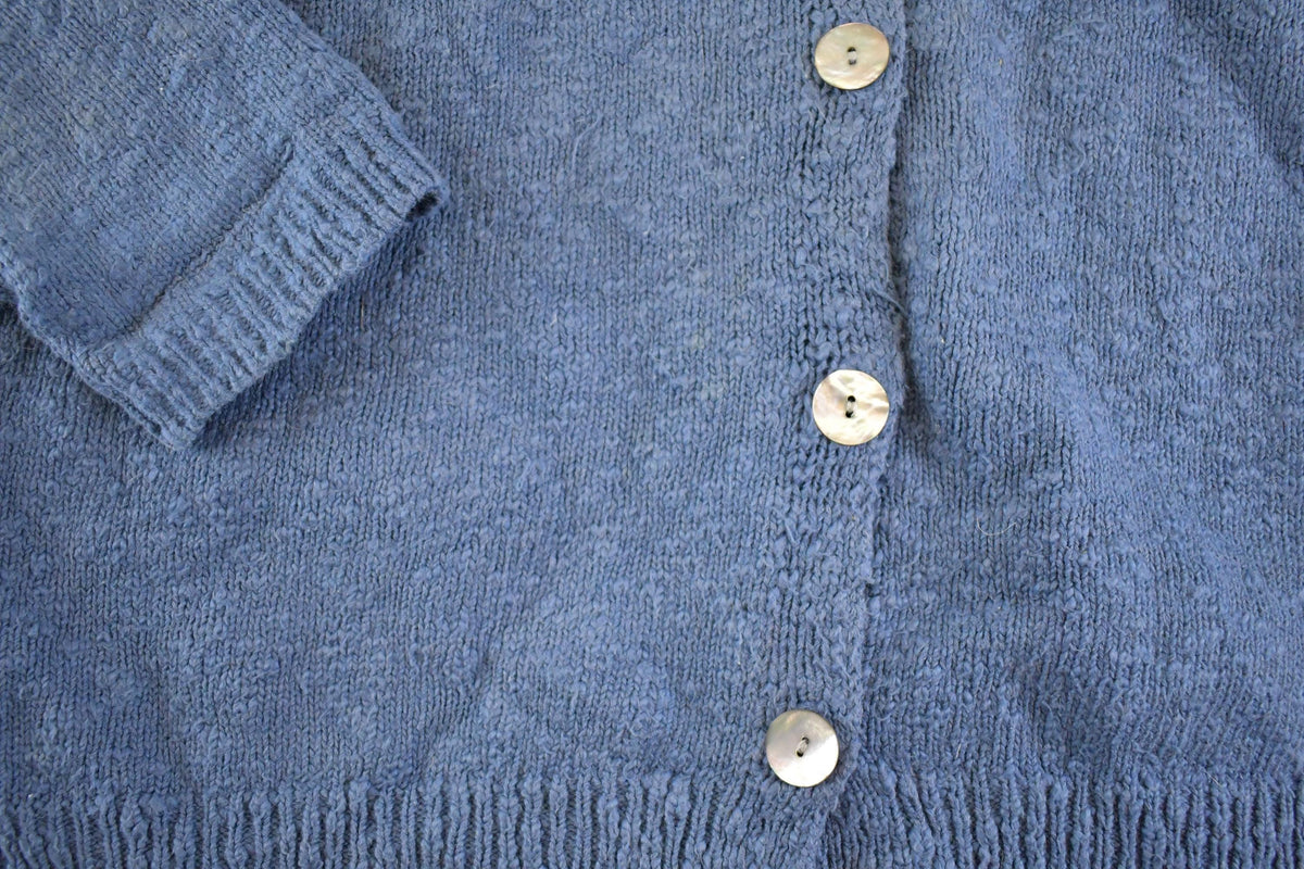 Vintage 1990s LL Bean Cable Knit Cardigan Sweater Women's M from propervintagecanada