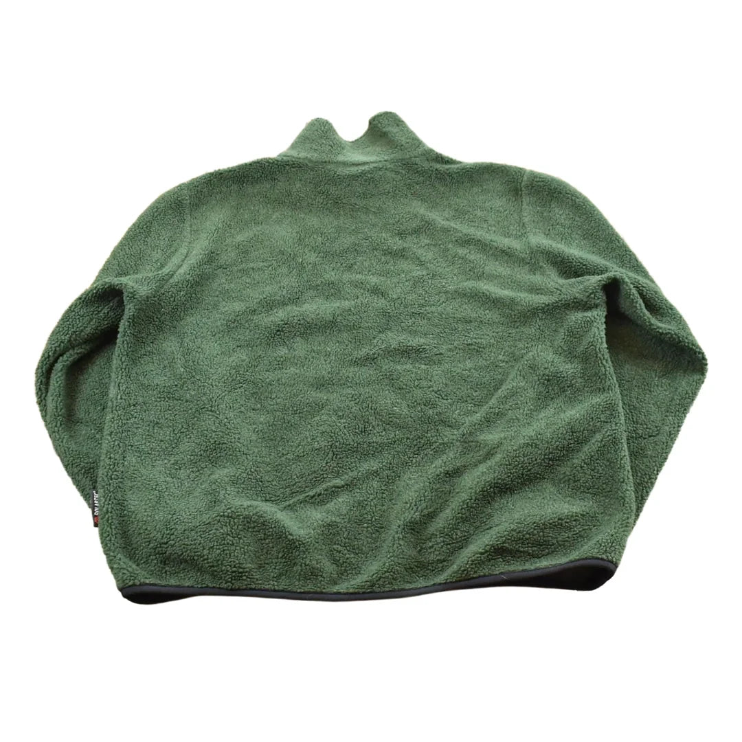 Vintage 1990s LL Bean Deep Pile Full Zip Fleece Sweater Women's XL from propervintagecanada