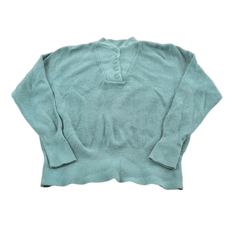 Vintage 1990s LL Bean Knit Quarter Button Commando Jeep Knit Sweater Men's M from propervintagecanada