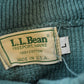Vintage 1990s LL Bean Knit Quarter Button Commando Jeep Knit Sweater Men's M from propervintagecanada