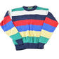Vintage 1990s LL Bean Knit Striped Crewneck Sweater Made In USA Men's Medium from propervintagecanada