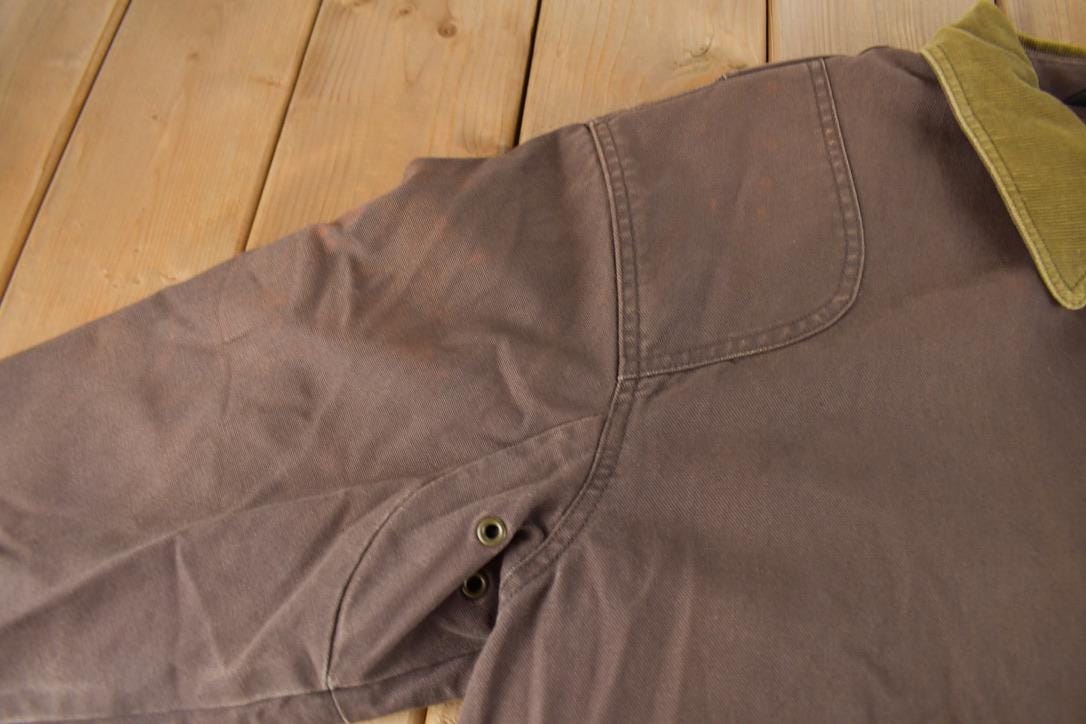 Vintage 1990s LL Bean Men's Brown Field Coat Men's L-XL from propervintagecanada