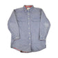 Vintage 1990s LL Bean Plaid Lined Denim Button Up Shirt Women's L from propervintagecanada