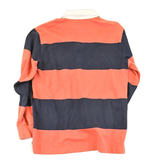 Vintage 1990s LL Bean Quarter Button Striped Rugby Shirt Men's M from propervintagecanada