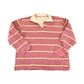 Vintage 1990s LL Bean Quarter Zip Striped Rugby Shirt Men's L from propervintagecanada