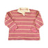 Vintage 1990s LL Bean Quarter Zip Striped Rugby Shirt Men&