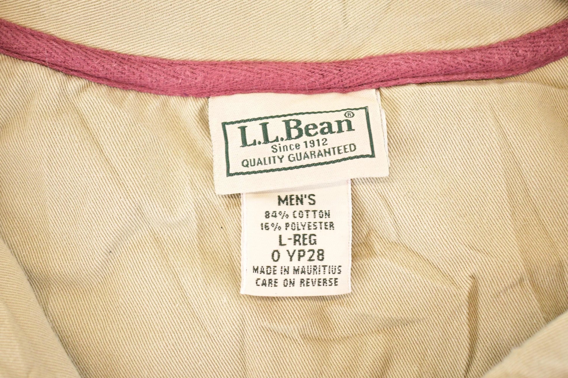 Vintage 1990s LL Bean Quarter Zip Striped Rugby Shirt Men's L from propervintagecanada
