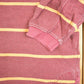 Vintage 1990s LL Bean Quarter Zip Striped Rugby Shirt Men's L from propervintagecanada