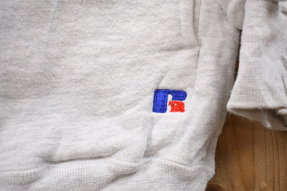 Vintage 1990s LL Bean Russel Athletic Cardigan Sweater Men's Medium from propervintagecanada