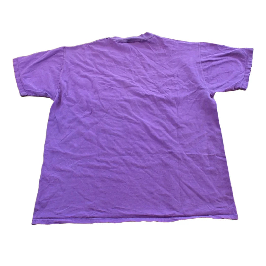 Vintage 1990s LL Bean Russell Athletic Blank Purple Pocket T-Shirt Mens M from propervintagecanada
