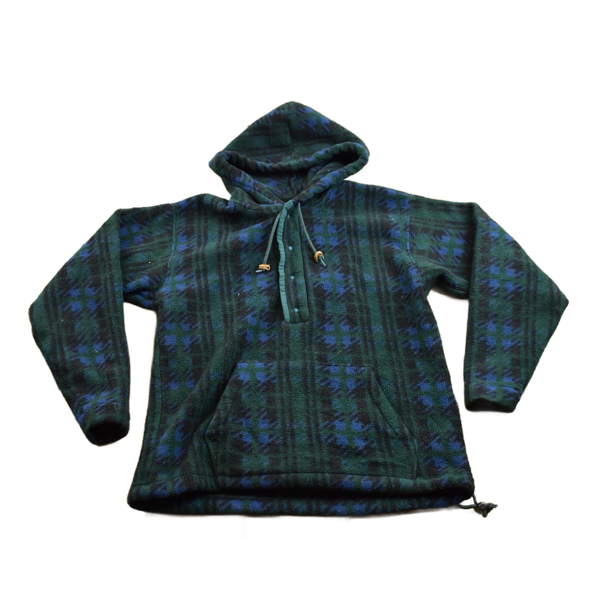 Vintage 1990s LL Bean T Snap Fleece Hoodie Women's S from propervintagecanada