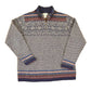 Vintage 1990s LL Bean Wool Knit Collared Sweater Men's M from propervintagecanada